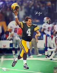 BRETT FAVRE SIGNED 16X20 PACKERS PHOTO #3 - JSA