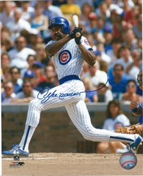 ANDRE DAWSON SIGNED 8X10 CUBS PHOTO #1