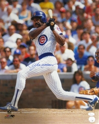 ANDRE DAWSON SIGNED 16X20 CUBS PHOTO #1 - JSA