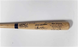 1982 BREWERS MULTI SIGNED ADIRONDACK BIG STICK BAT