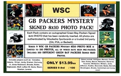 WSC MYSTERY 8x10 BOX PACK - GB PACKERS EDITION SERIES 9