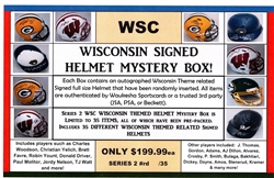 WSC MYSTERY HELMET BOX - WISCONSIN THEMED EDITION SERIES 2