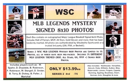 WSC MYSTERY 8x10 BOX PACK - MLB LEGENDS THEME SERIES 2