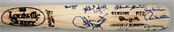 1982 BREWERS TEAM SIGNED LOUISVILLE SLUGGER P72 GAME MODE BAT