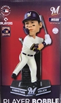 CHRISTIAN YELICH 2022 "SILVER SLUGGER" FOREVER FOCO BREWERS BOBBLEHEAD