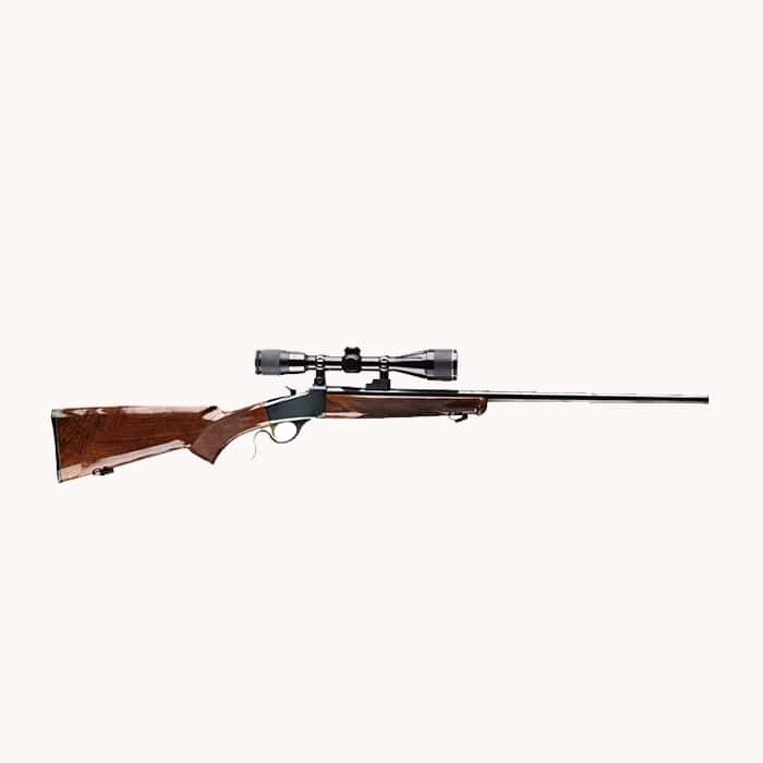 223 Break-Action Scoped Rifle