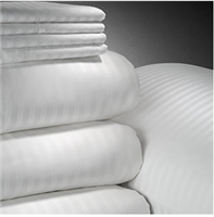 White Plain Cotton Sheet Set