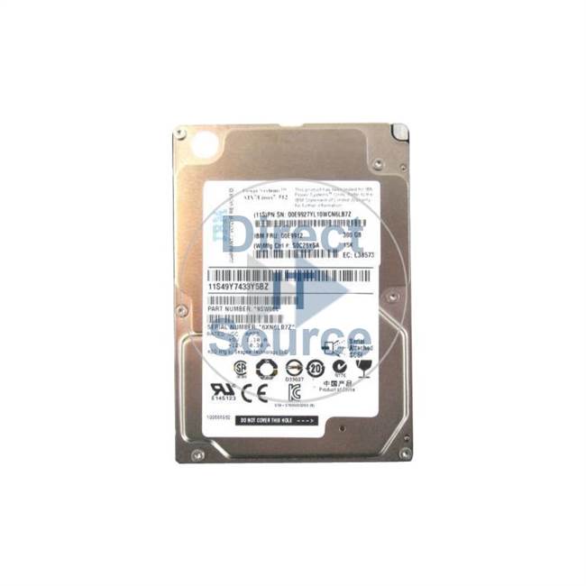 00E9912 IBM - 300GB 15K SAS Cache Hard Drive