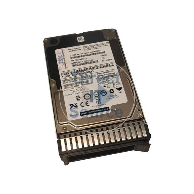00FX867 IBM - 139GB 15K SAS 2.5" Cache Hard Drive