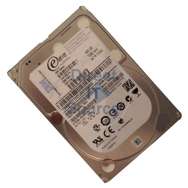 00HM715 IBM - 500GB 7.2K SATA 6.0Gbps 2.5" Cache Hard Drive