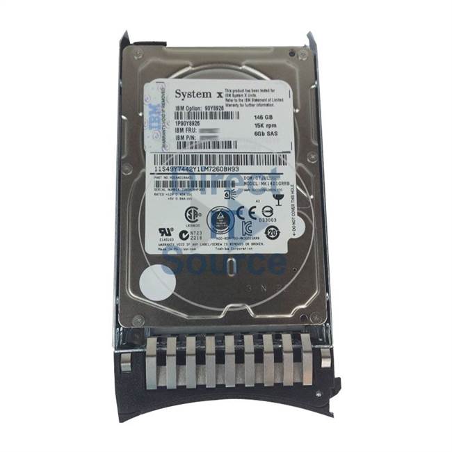 00MP683 IBM - 146GB 15K SAS 2.5" Cache Hard Drive