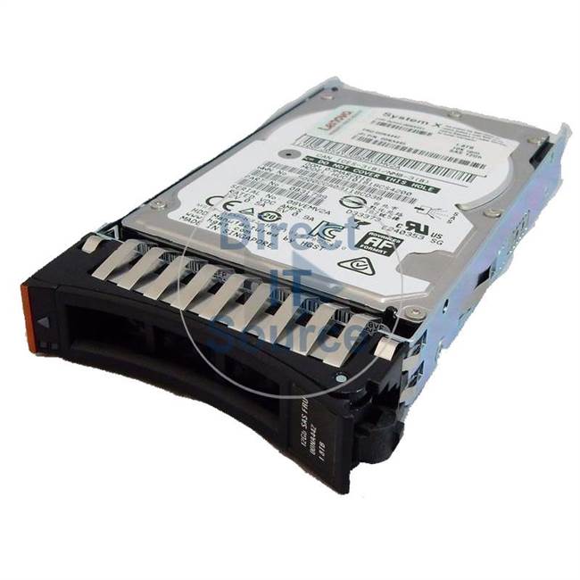 00NA441 IBM - 1.8TB 10K SAS 2.5" Cache Hard Drive