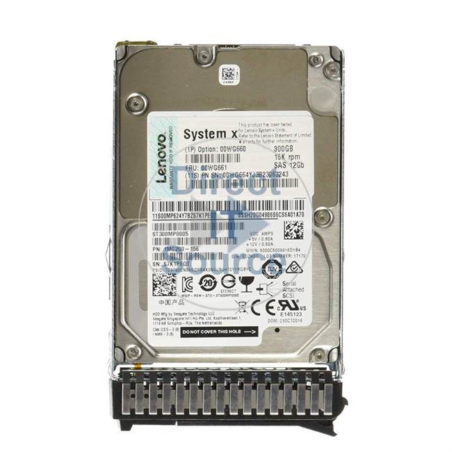 00WG664 IBM - 300GB 15K SAS 2.5" Cache Hard Drive