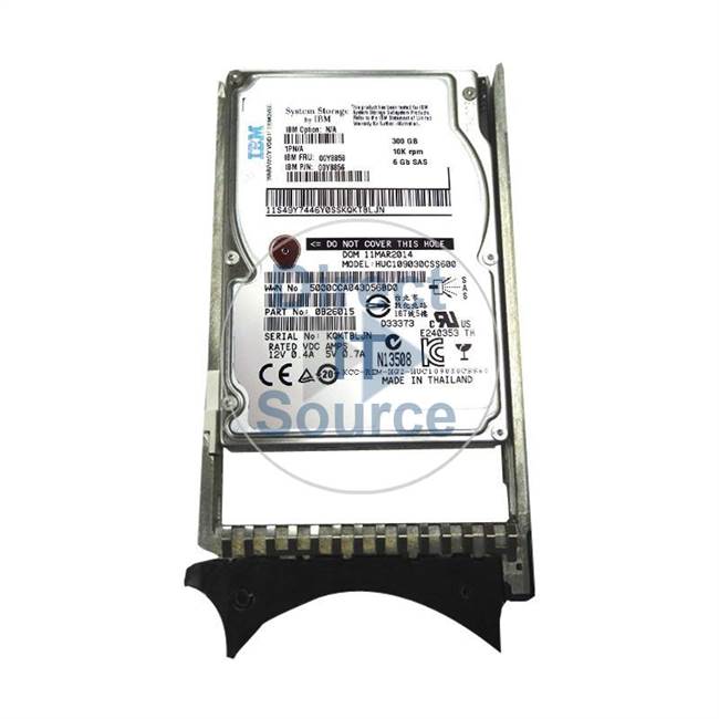 00Y8856 IBM - 300GB 10K SAS 2.5" Cache Hard Drive