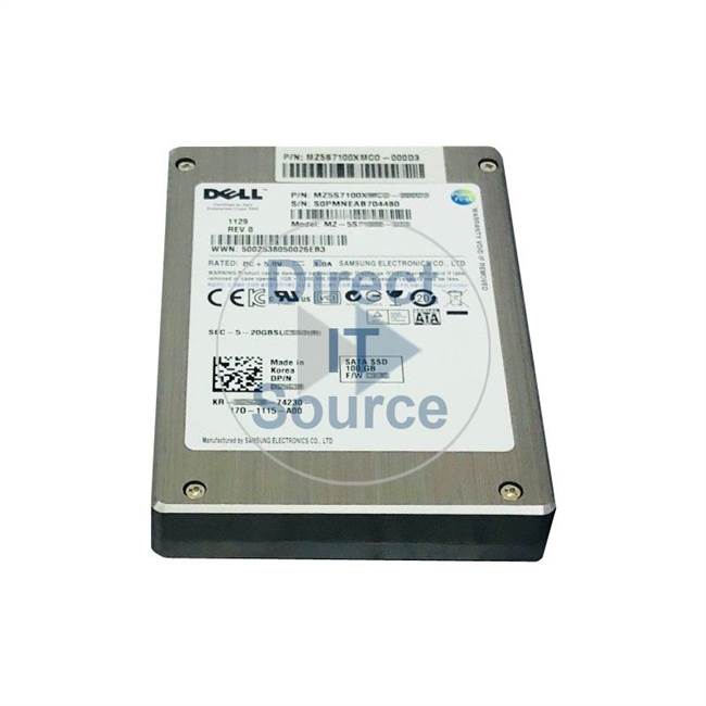 Dell 01HJ4K - 100GB SATA SSD