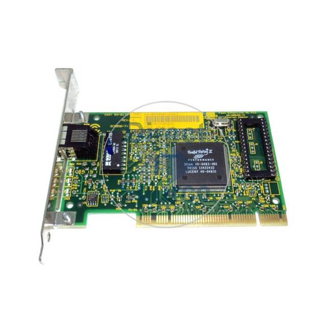 3Com 02-0172-000 - 10/100 Base-TX PCI LAN Network Card