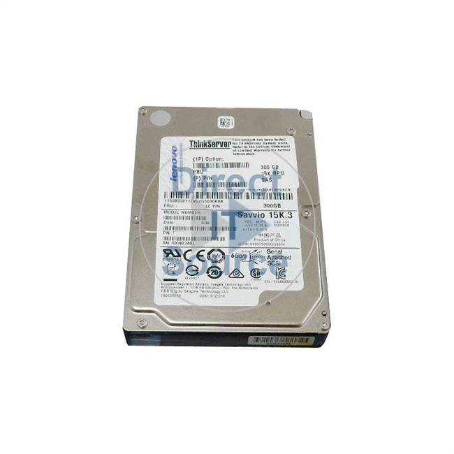 03T7741 IBM - 300GB 15K SAS 2.5" Cache Hard Drive