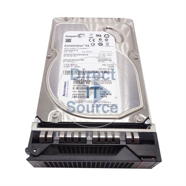 03X3950 IBM - 1TB 7.2K SATA 3.5" Cache Hard Drive