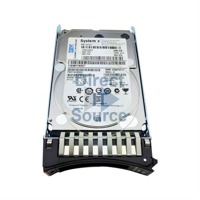 04X0909 IBM - 500GB 7.2K Cache Hard Drive