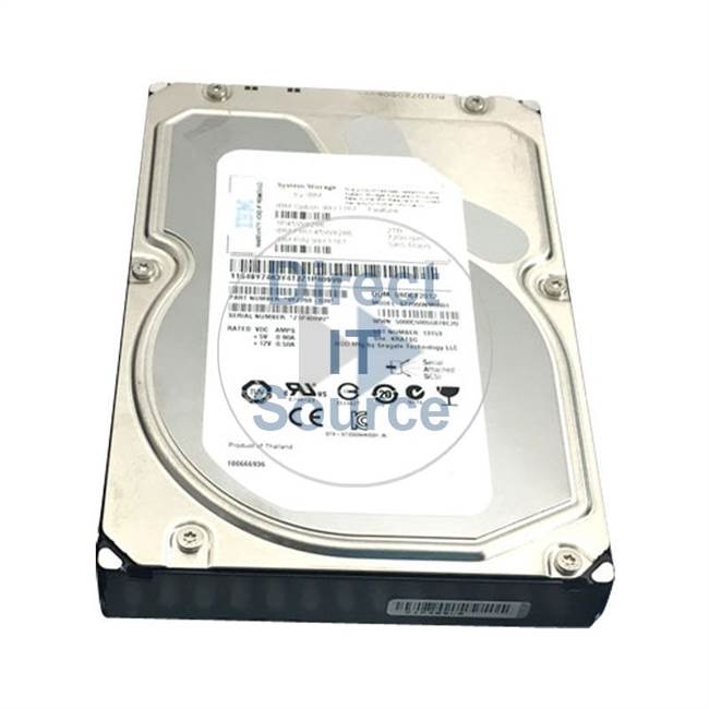 0970658-04 IBM - 2TB 7.2K SAS 3.5" Cache Hard Drive