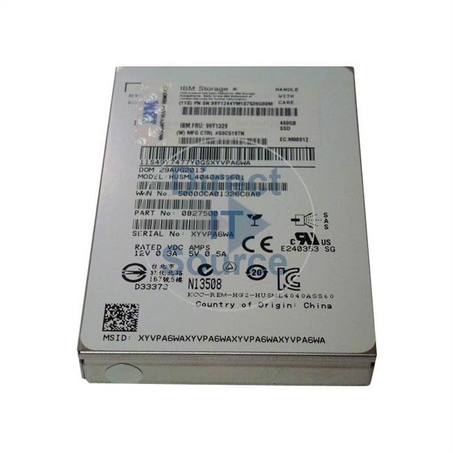 0B27500 Hitachi - 400GB SAS 2.5" Cache Hard Drive