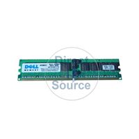 Dell 0D6598 - 512MB DDR2 PC2-3200 ECC 240-Pins Memory