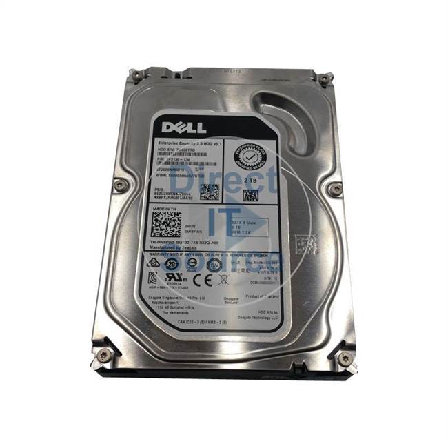 0W8FW5 Dell - 2TB 7.2K SAS 12Gbps 3.5" Cache Hard Drive