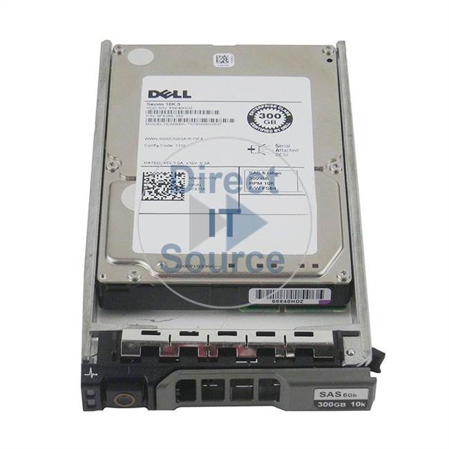 0W9P1N Dell - 300GB 10K SAS 12Gbps 2.5" Cache Hard Drive