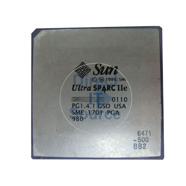 Sun 100-6471 - Ultrasparc Iie 500MHz 512KB Cache Processor Only