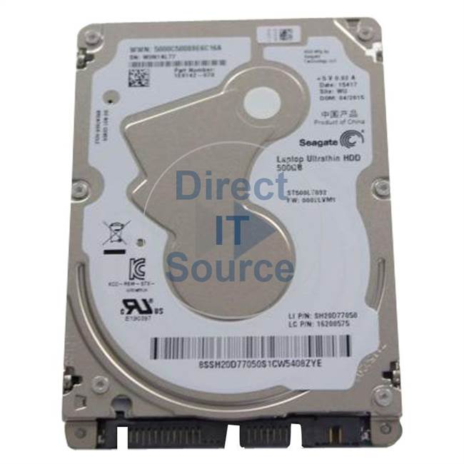 16200575 Seagate - 500GB 5.4K 2.5" Cache Hard Drive