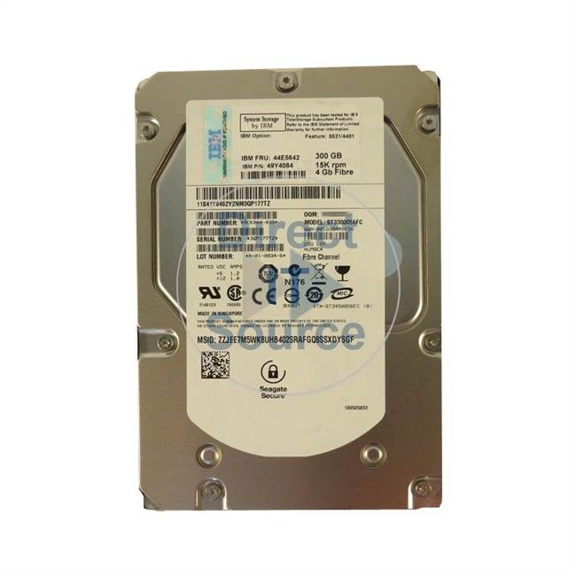 1812-4401 IBM - 300GB 15K Fibre Channel 3.5" Cache Hard Drive