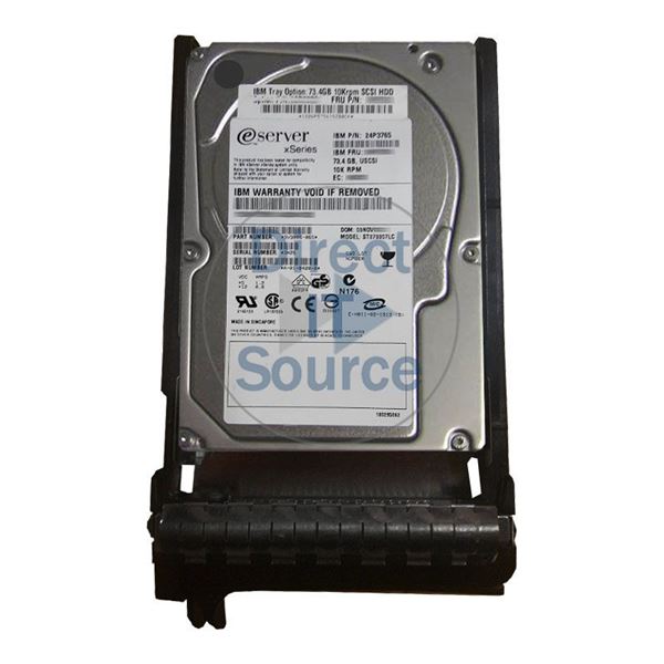 IBM 24P3765 - 73.4GB 10K SCSI 3.5" Hard Drive