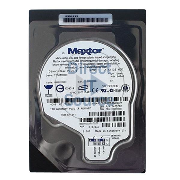 IBM 24P3782 - 40GB  IDE 3.5" Hard Drive