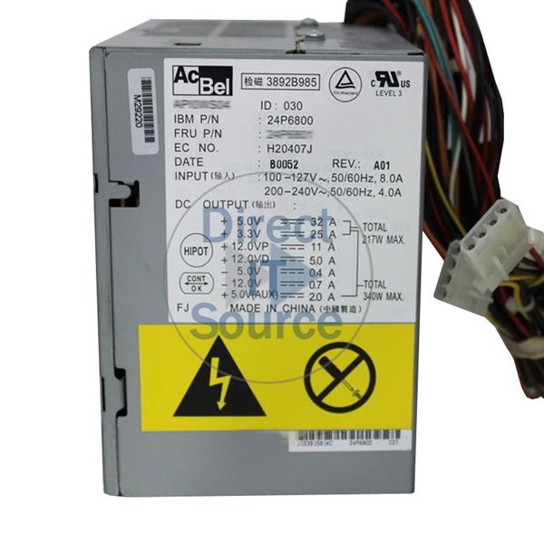 IBM 24P6800 - 340W Power Supply