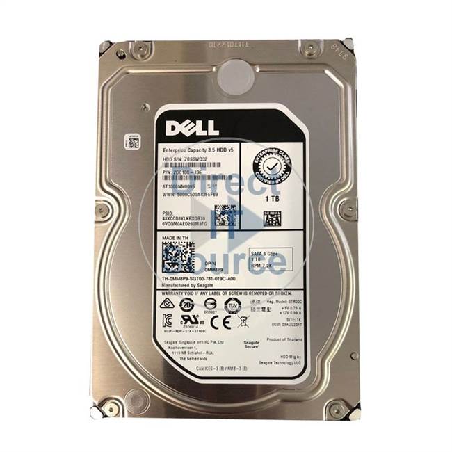 2DC10C-136 Seagate - 1TB 7.2K SAS 3.5" 128MB Cache Hard Drive