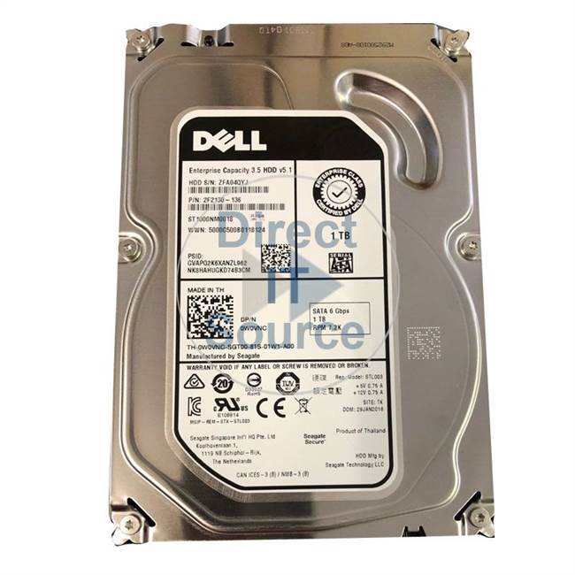 2F2130-136 Seagate - 1TB 7.2K SATA 3.5" Cache Hard Drive