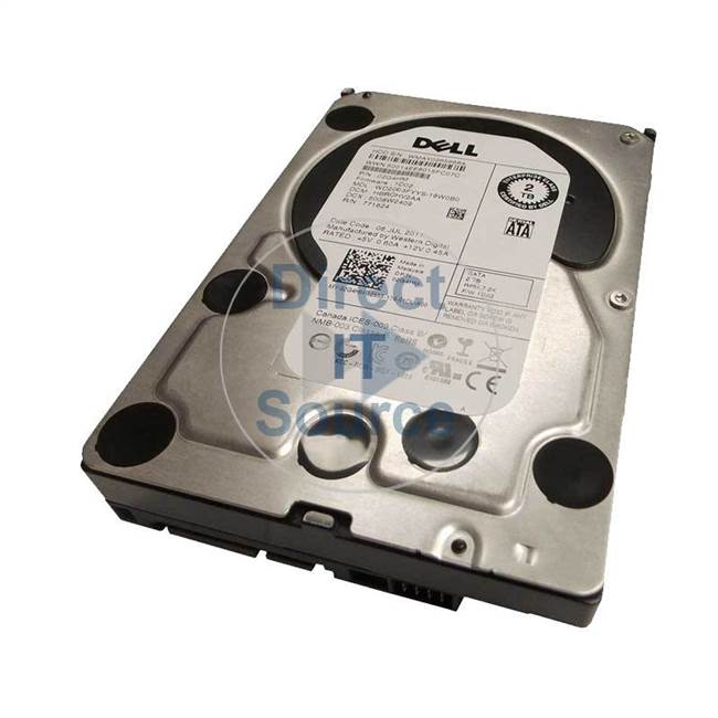 2G4HM Dell - 2TB 7.2K SATA 3.0Gbps 3.5" Cache Hard Drive