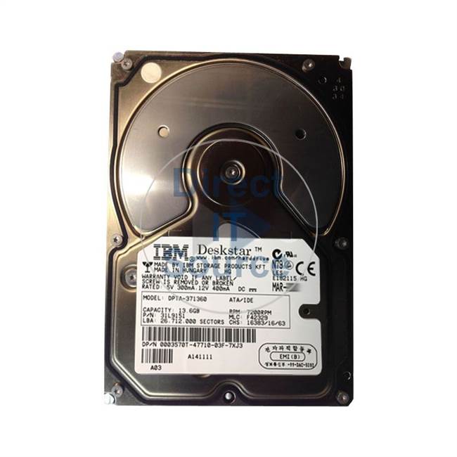 Dell 3570T - 13.6GB 7200RPM 3.5Inch Hard Drive