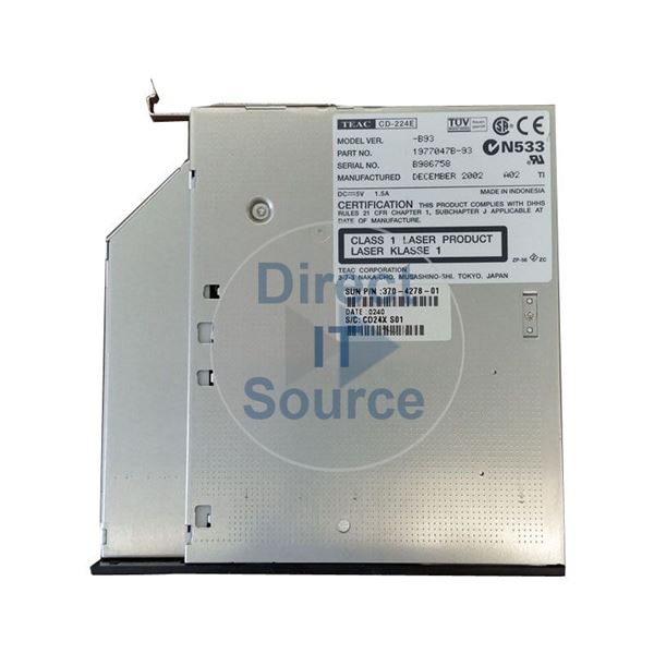 Sun 370-4278-01 - 24x Slimline CD-ROM Drive