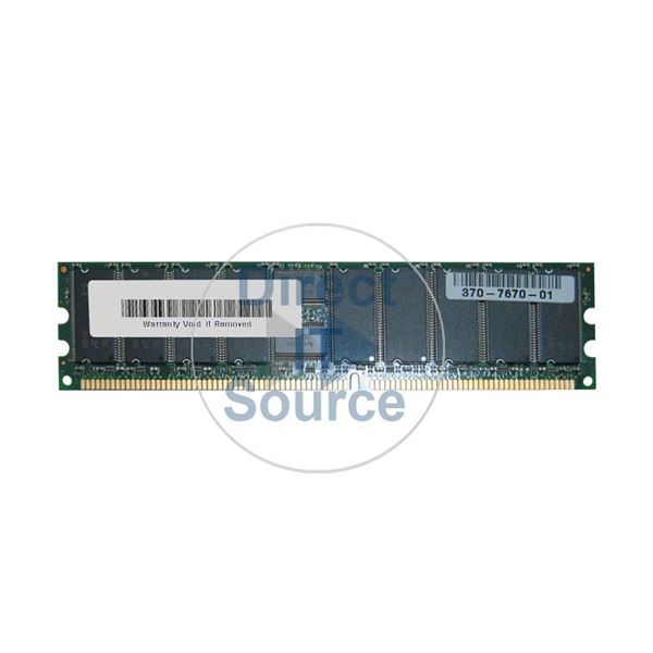 Sun 370-7670-01 - 512MB DDR PC-2100 ECC Registered Memory