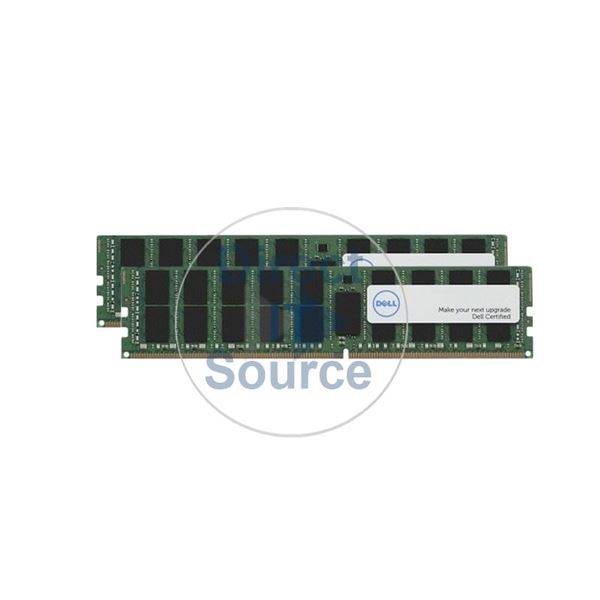 Dell 370-ACKD - 16GB 2x8GB DDR4 PC4-17000 ECC Registered 288-Pins Memory