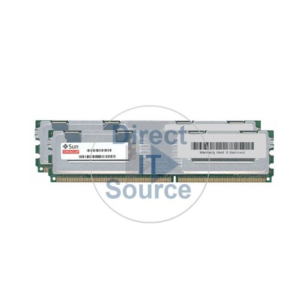 Sun 371-2143 - 4GB 2x2GB DDR2 PC2-5300 ECC Fully Buffered 240-Pins Memory
