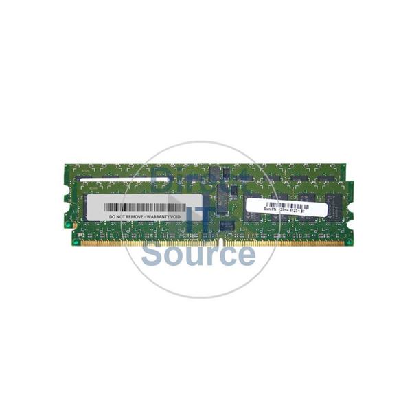 Sun 371-4137-01 - 4GB 2x2GB DDR2 PC2-5300 ECC Registered Memory