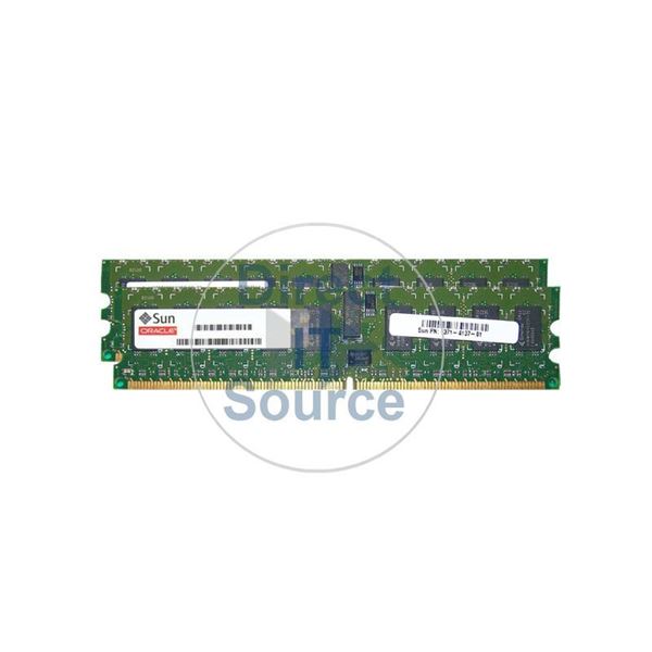 Sun 371-4137 - 4GB 2x2GB DDR2 PC2-5300 ECC Registered Memory