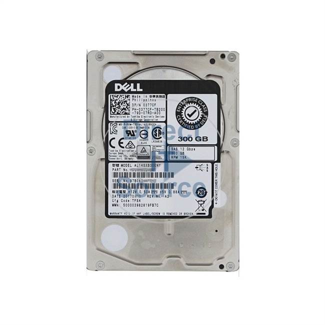 Dell 377CF - 300GB 15 SAS 2.5Inch Cache Hard Drive