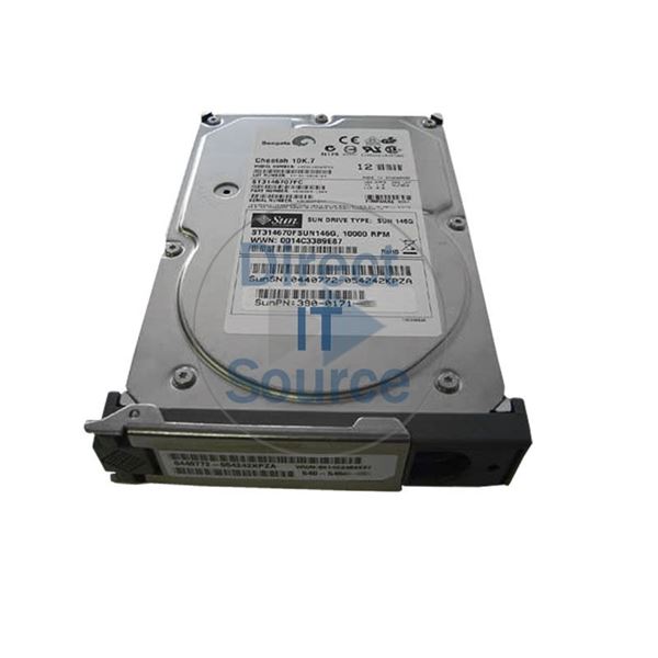 Sun 390-0171-03 - 146GB 10K Fibre Channel 3.5" Hard Drive