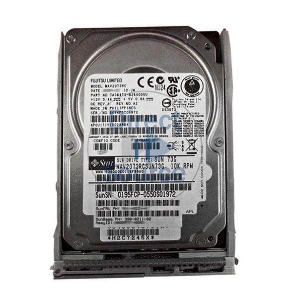 Sun 390-0211-02 - 73GB 10K SAS 2.5" Hard Drive