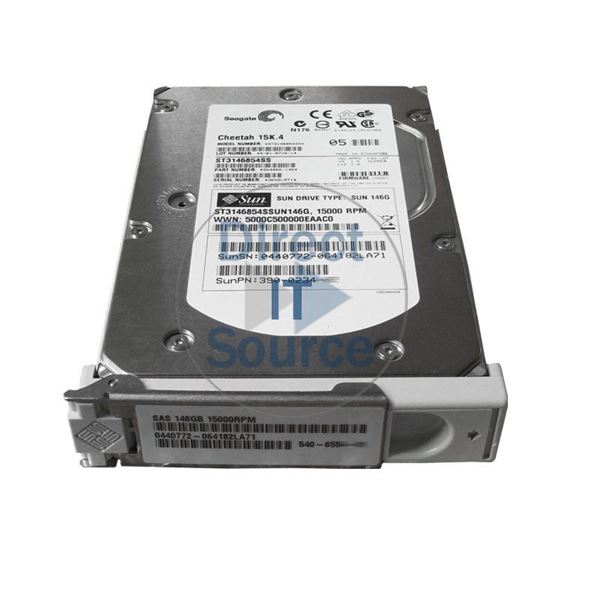 Sun 390-0234-02 - 146GB 15K SAS 3.5" Hard Drive