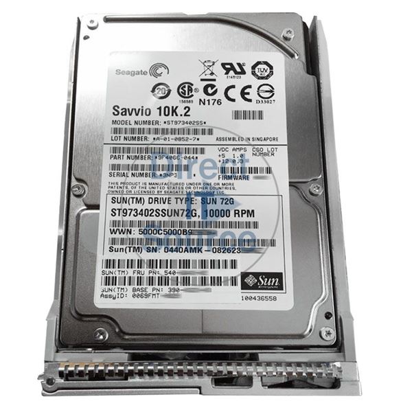 Sun 390-0285-02 - 73GB 10K SAS 3.5" Hard Drive