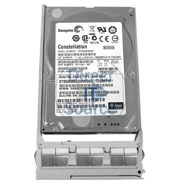 Sun 390-0468-04 - 500GB 7.2K SATA 3.0Gbps 2.5Inch Hard Drive